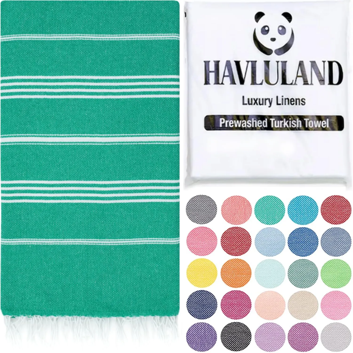 HAVLULAND Turkish Beach Towel Review for Travel...