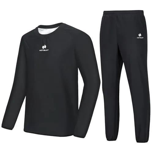 HOTSUIT Men Sauna Suit Review: Workout Sweat Suit