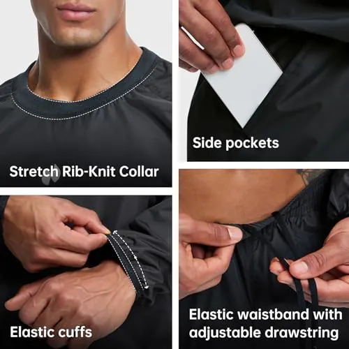 HOTSUIT Men Sauna Suit Review: Workout Sweat Suit image 4