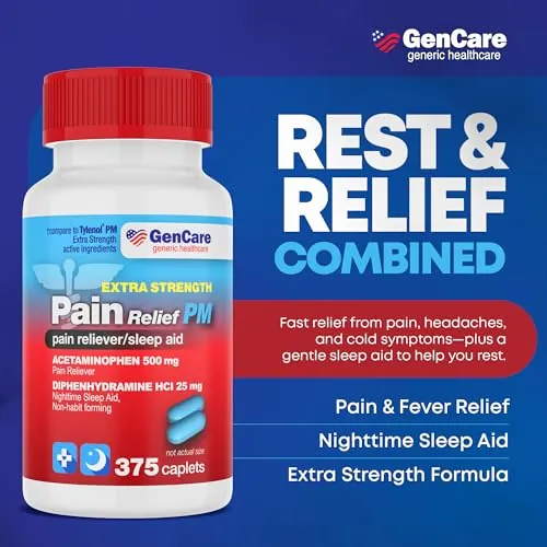 GenCare Acetaminophen PM Review: Nighttime Pain Relief image 2