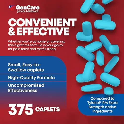 GenCare Acetaminophen PM Review: Nighttime Pain Relief image 4