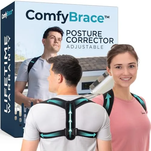 ComfyBrace Posture Corrector Review: Adjustable Back Brace