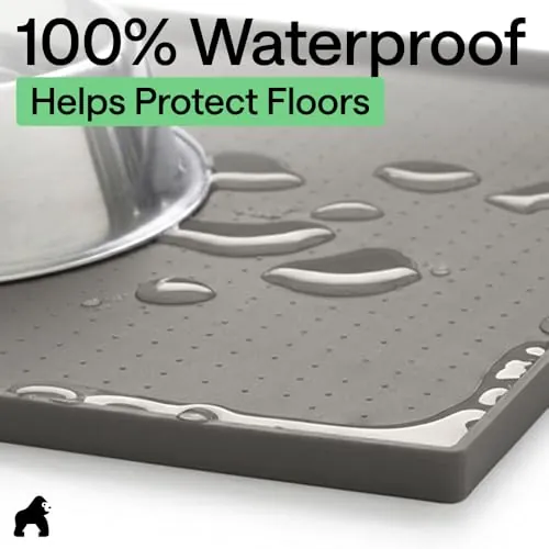 GORILLA GRIP Pet Feeding Mat Review image 5