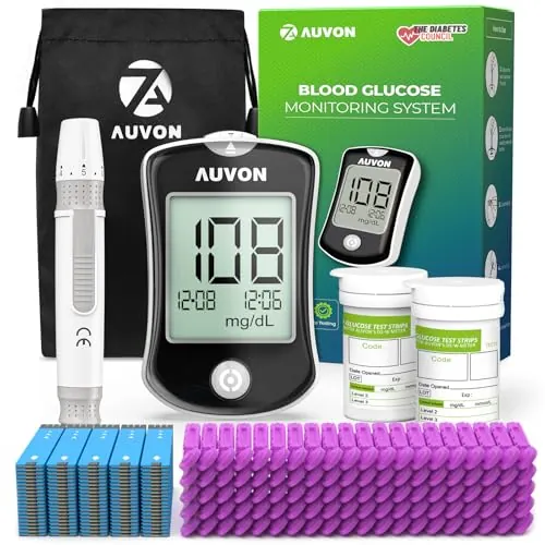 AUVON DS-W Blood Glucose Monitor Kit Review