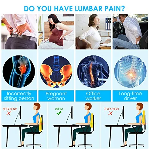 Niceeday Lumbar Support Pillow Review: Office and Car Use image 3
