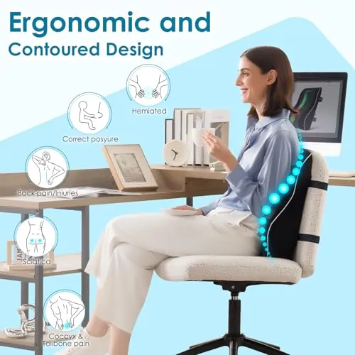 Niceeday Lumbar Support Pillow Review: Office and Car Use image 4