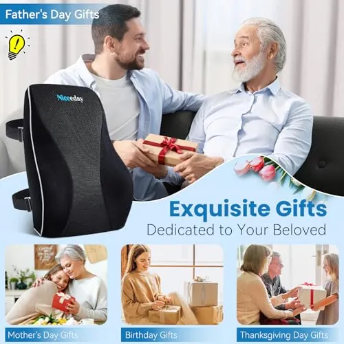 Niceeday Lumbar Support Pillow Review: Office and Car Use image 5