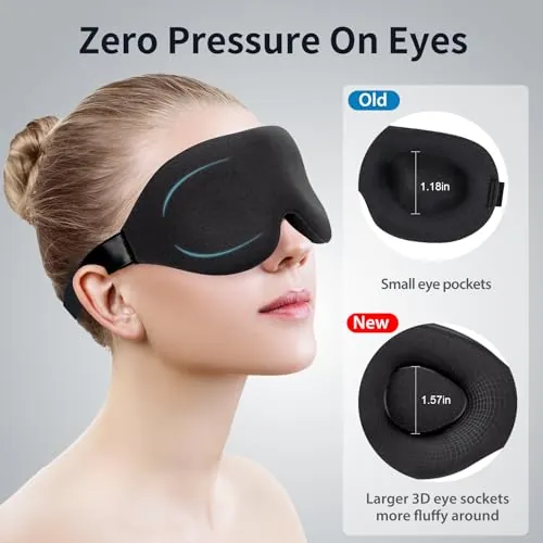 NEWVANGA Sleep Mask Review: Blackout Sleep Support image 5