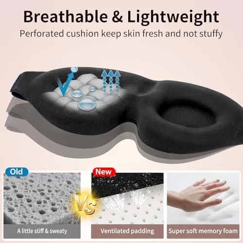 NEWVANGA Sleep Mask Review: Blackout Sleep Support image 6