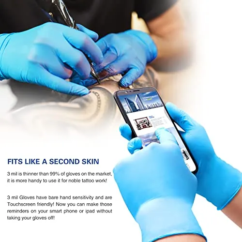 Wostar Nitrile Gloves Review: Disposable 4mil Exam Gloves image 3