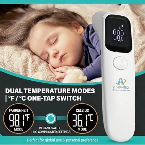 Amplim No Touch Thermometer Review: Forehead Fever Checks image 4
