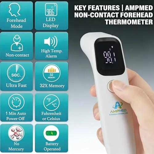 Amplim No Touch Thermometer Review: Forehead Fever Checks image 6