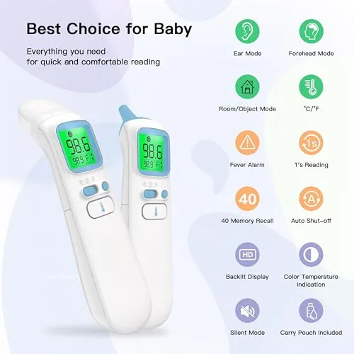 GoodBaby Thermometer Review: Ear and Forehead Readings image 2