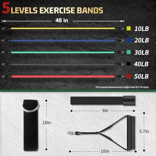 VEICK Resistance Bands Review: Home Workout Band Set image 5