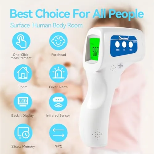 Berrcom Thermometer Review: Non-Contact Infrared Use image 2