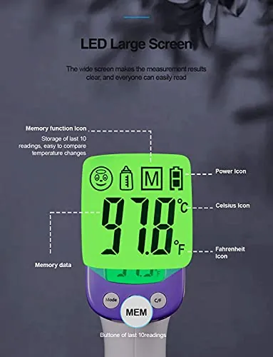 HUHETA Infrared Thermometer Review: Non-Contact Readings image 6