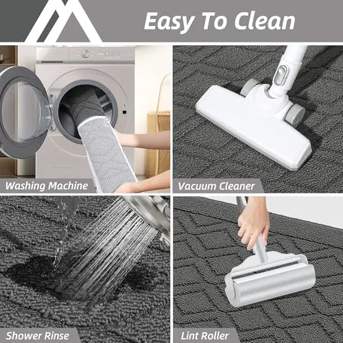 COSY HOMEER Kitchen Rug Mats Review: Washable Set image 6