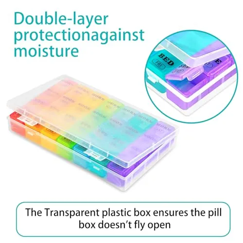mossime XL Weekly Pill Organizer Review image 5