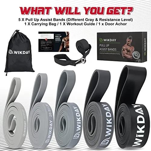 WIKDAY Resistance Bands Review: Pull-Up and Home Workout Set image 3