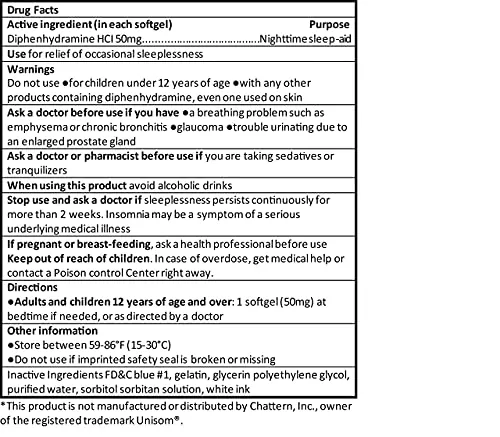 RXZELL Sleep Aid Review: Diphenhydramine Sleep Support image 6