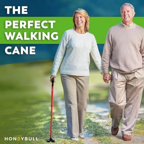 HONEYBULL Walking Cane Review: Foldable Mobility Support image 2