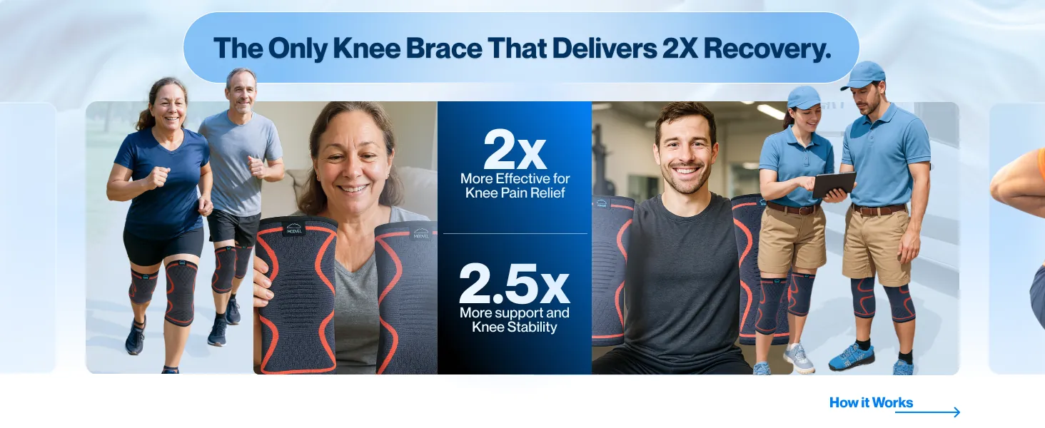 Modvel Compression Knee Brace Review: Knee Support Sleeve image 9