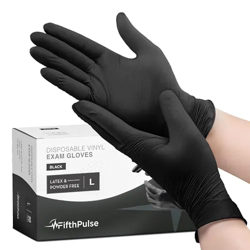 FifthPulse Black Vinyl Disposable Gloves Review