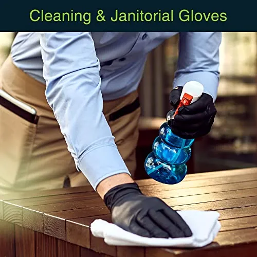 FifthPulse Black Vinyl Disposable Gloves Review image 4