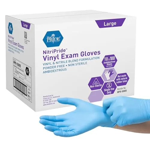 MED PRIDE Exam Gloves Review: Latex-Free Disposable Use