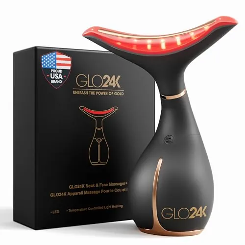 GLO24K Red Light Face & Neck Beauty Device Review image 9