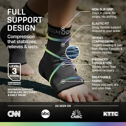 Modvel Foot & Ankle Brace Socks Review: Compression Support image 5