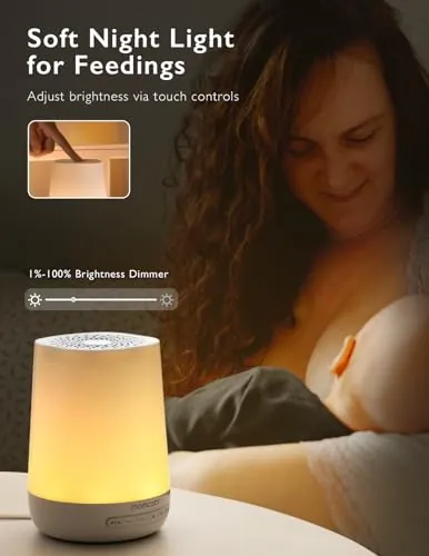 Momcozy White Noise Machine Review: Baby Sleep and Night Light image 4