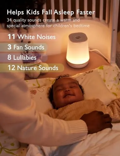 Momcozy White Noise Machine Review: Baby Sleep and Night Light image 5