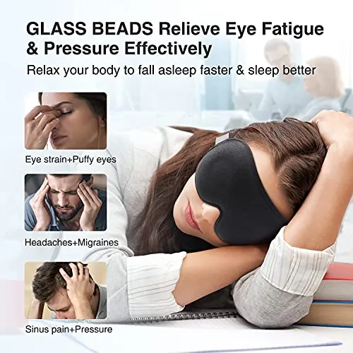 YFONG Weighted Sleep Mask Review: Blackout Sleep Aid image 3