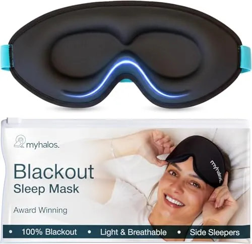 MyHalos Sleep Mask Review: 3D Blackout Eye Mask