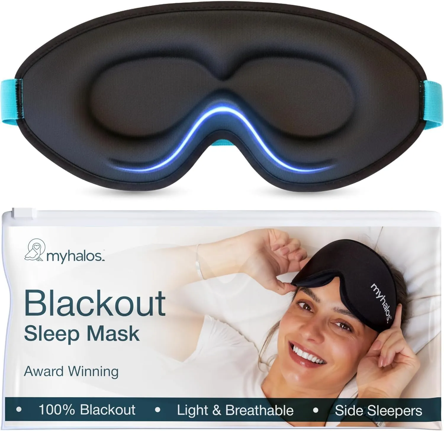 MyHalos Sleep Mask Review: 3D Blackout Eye Mask image 8