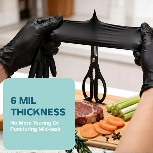 Comfy Package 6 Mil Nitrile Gloves Review image 2