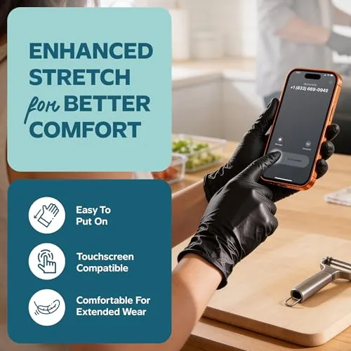 Comfy Package 6 Mil Nitrile Gloves Review image 6