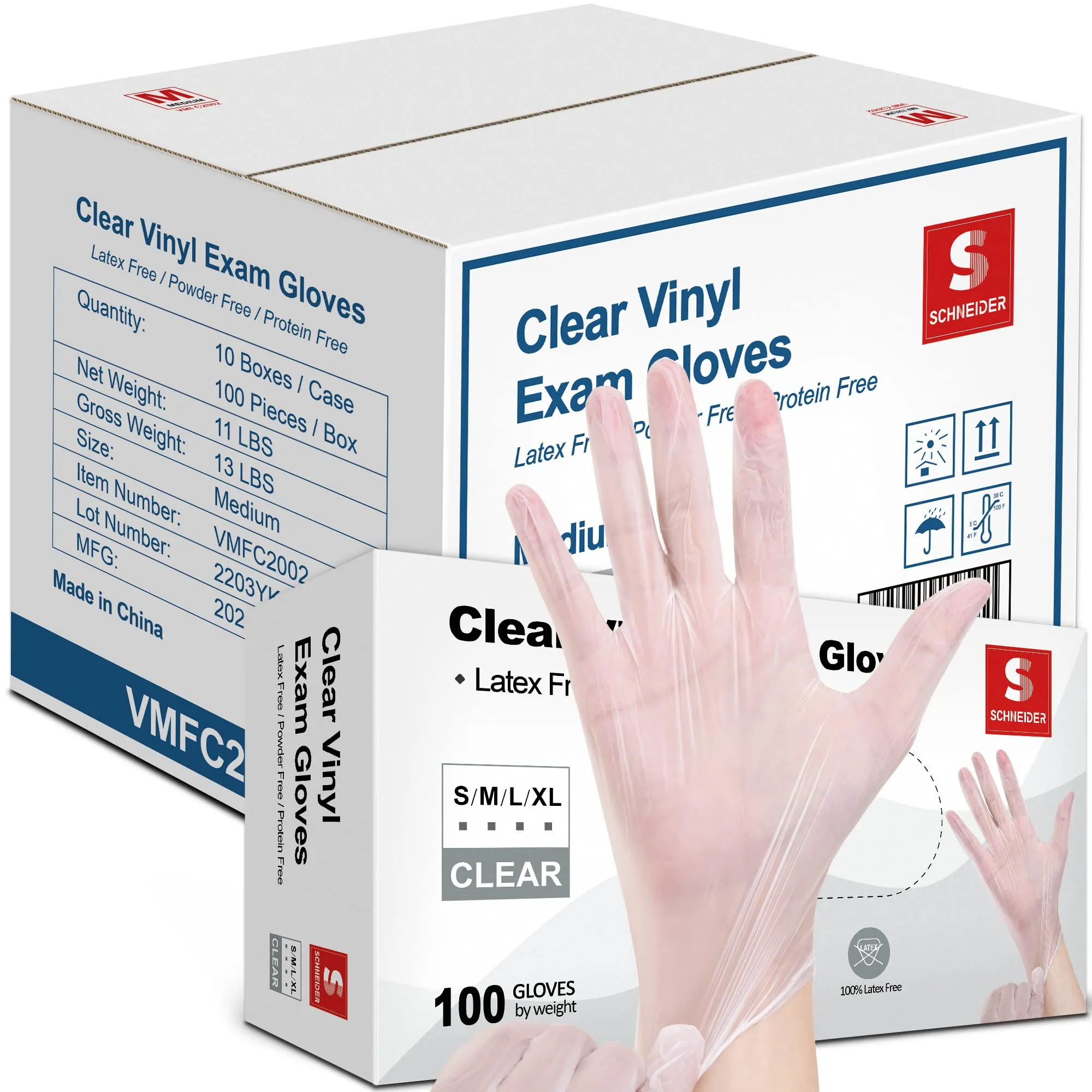 Schneider Clear Vinyl Exam Gloves Review image 8