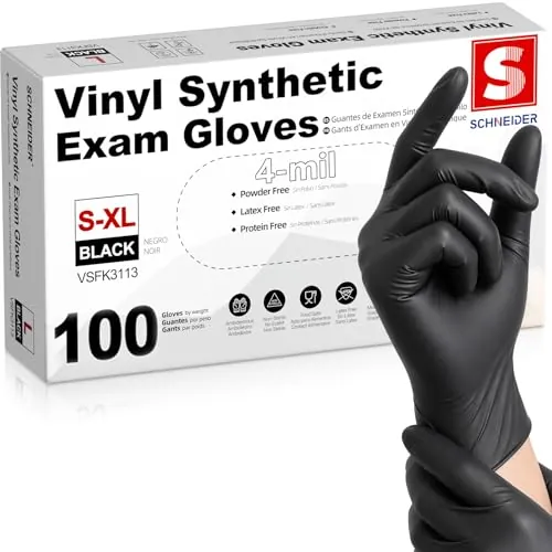 Schneider Vinyl Synthetic Exam Gloves Review