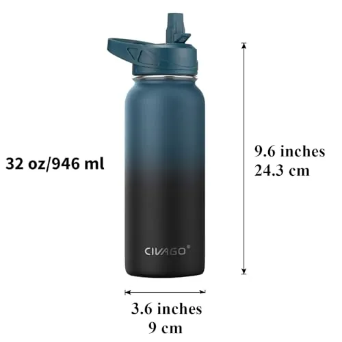 CIVAGO 32 oz Insulated Water Bottle Review image 5