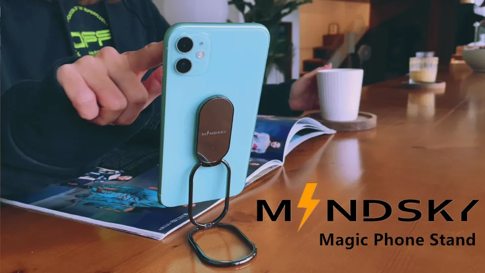 Mindsky Phone Ring Holder Review: Grip and Kickstand image 7