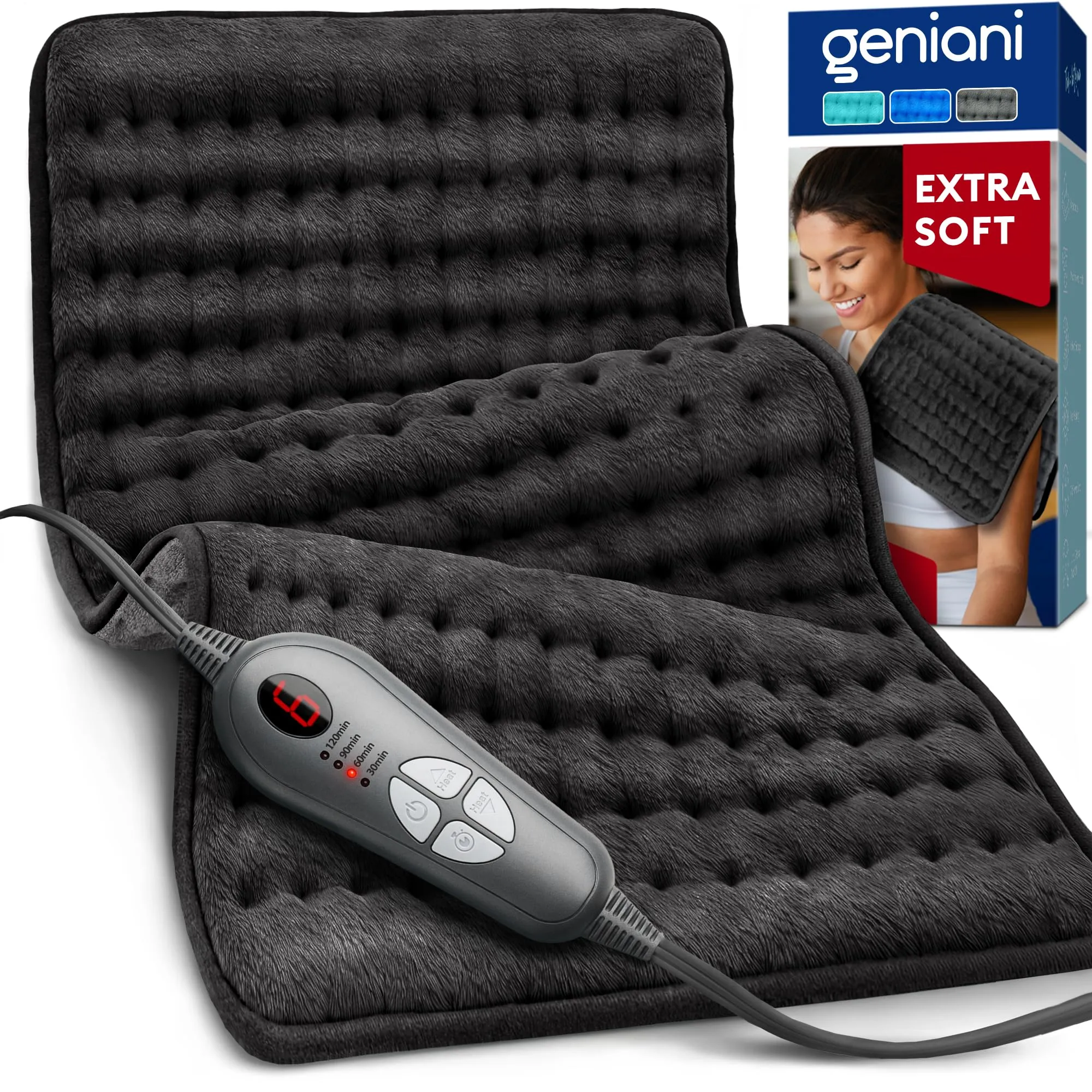 GENIANI Electric Heating Pad Review: Comfort and Recovery