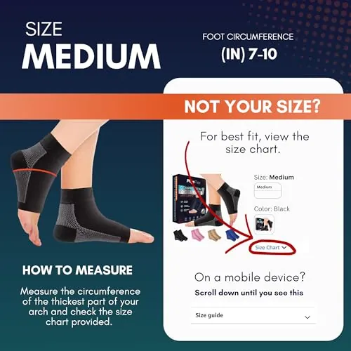 PhysFlex Ankle Brace Compression Socks Review image 2