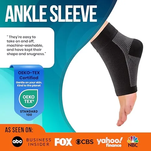 PhysFlex Ankle Brace Compression Socks Review image 3