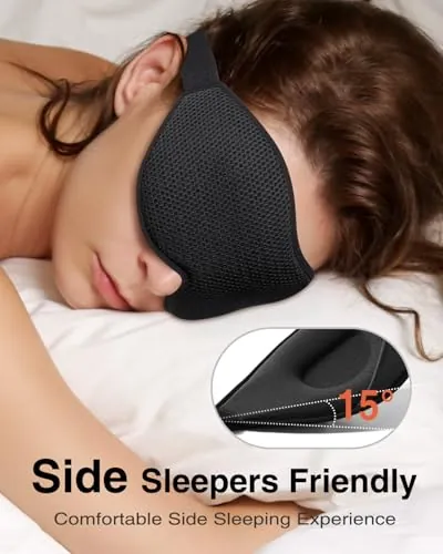 MABAO Sleep Mask Review: Side Sleeper Blackout Eye Mask image 2