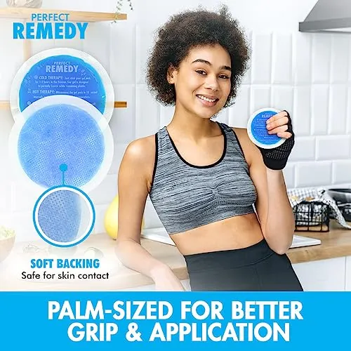 Perfect Remedy Round Gel Ice Pack Review: Hot & Cold Use image 2