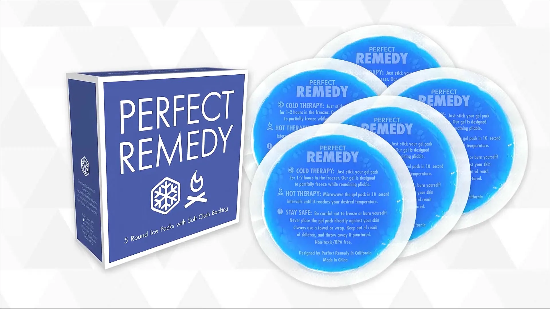 Perfect Remedy Round Gel Ice Pack Review: Hot & Cold Use image 7