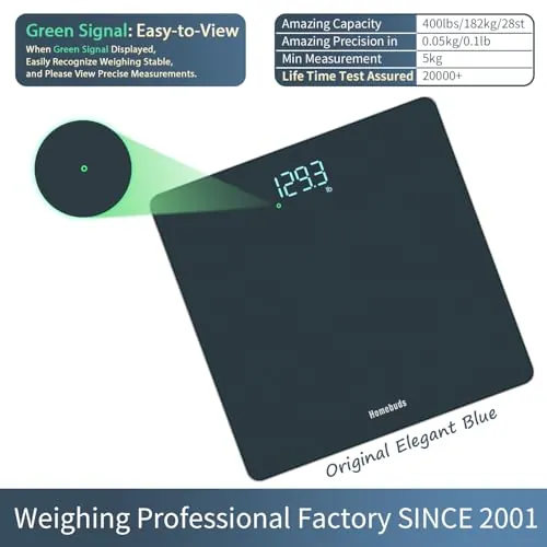Homebuds Bathroom Scale Review: Basic Weight Tracking image 3
