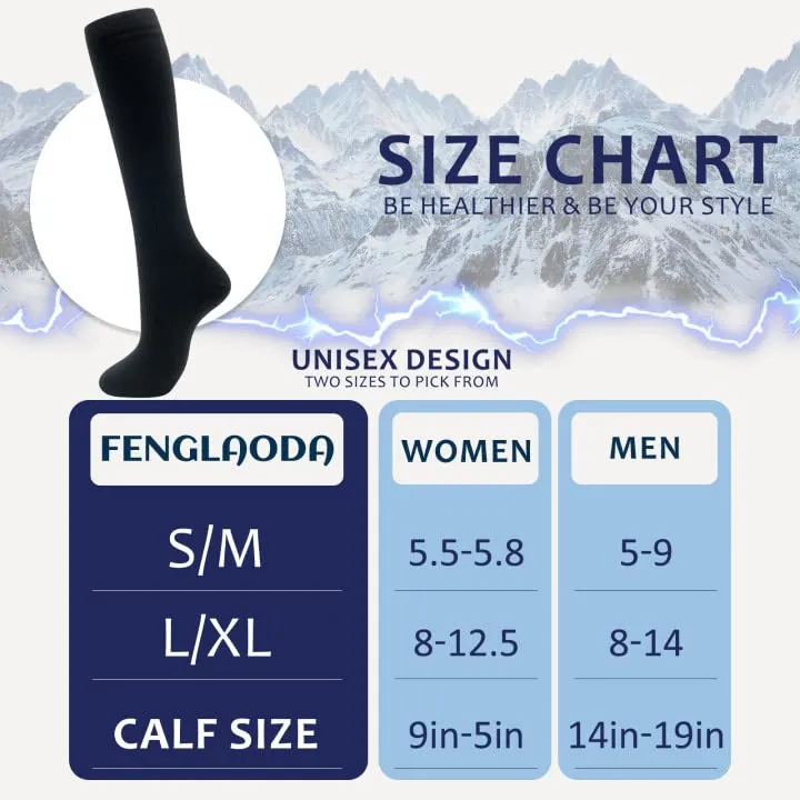 fenglaoda Compression Socks Review: 20-30 mmHg Support image 2